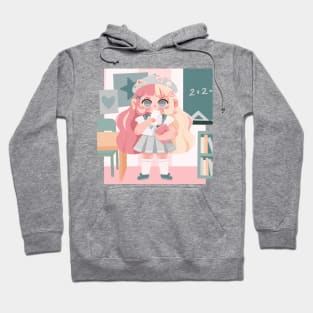 Pastel School Girl Hoodie